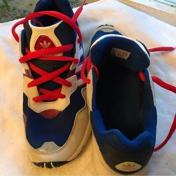Adidas Yung -96 Navy Red Running Sneaker Shoes. Men’s Size 10. - Picture 8 of 13